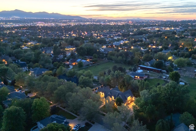 963 E Old English Rd, Draper, UT 84020 - aerial overview of property's location with mountains