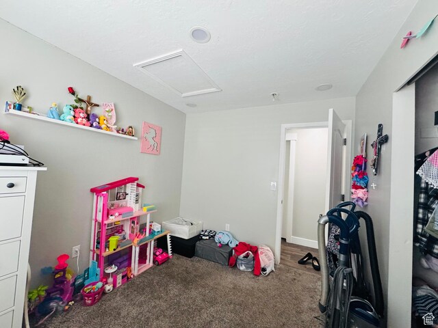 2552 W 2025 N, Clinton, UT 84015 - game room with attic access and carpet