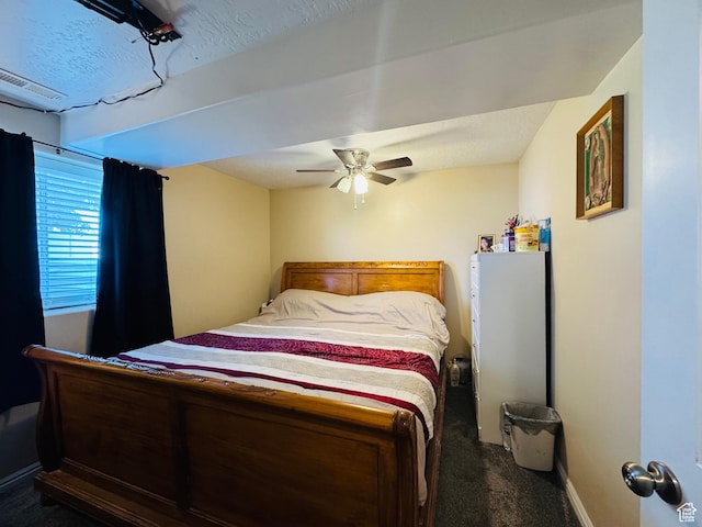2552 W 2025 N, Clinton, UT 84015 - carpeted bedroom with baseboards and ceiling fan