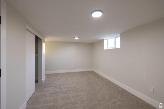 21 E 8680 S, Sandy, UT 84070 - basement with light colored carpet and baseboards