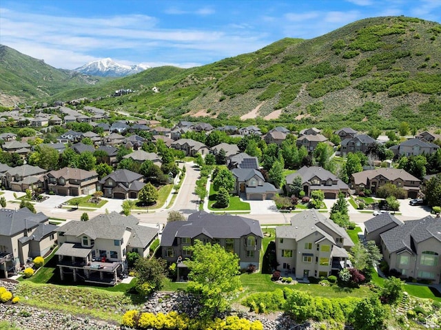 14248 Tumbleweed Way, Draper, UT 84020 - aerial perspective of suburban area with a mountain backdrop