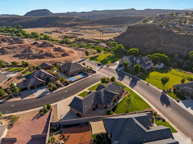 880 N 370 W, La Verkin, UT 84745 - aerial perspective of suburban area featuring a mountainous background