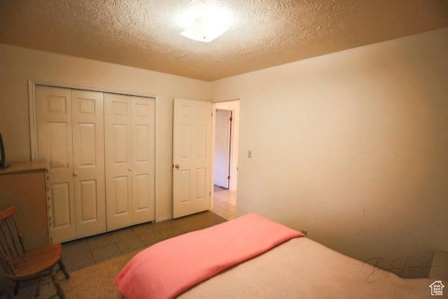 349 W 100 N, Pine Valley, UT 84781 - bedroom with a closet and a textured ceiling
