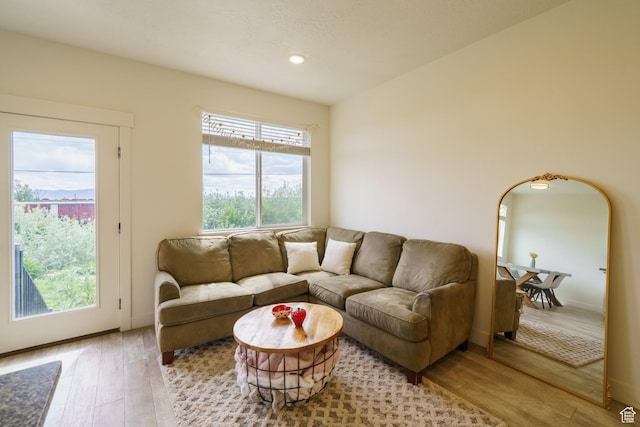 988 E 1300 S, Provo, UT 84606 - living area with wood finished floors and recessed lighting