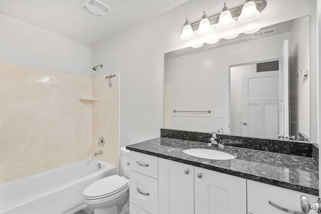 917 N 100 W, Nephi, UT 84648 - bathroom featuring vanity, shower / tub combination, and toilet