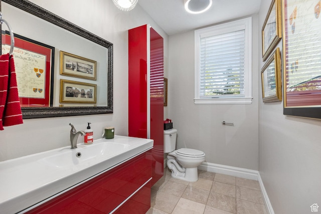 2204 N Bridge Water Rd, Cedar City, UT 84721 - half bath with baseboards, toilet, and vanity
