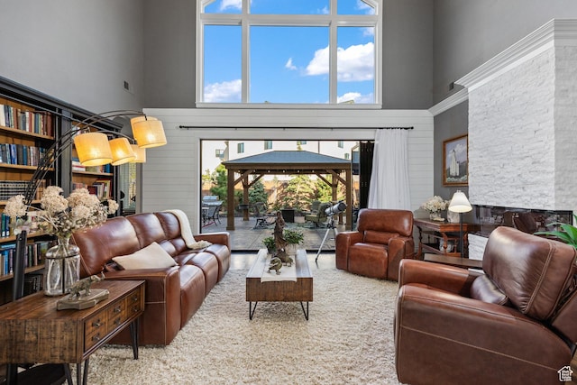2204 N Bridge Water Rd, Cedar City, UT 84721 - living room with a towering ceiling