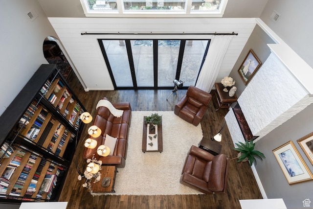 2204 N Bridge Water Rd, Cedar City, UT 84721 - living room featuring wood finished floors and healthy amount of natural light