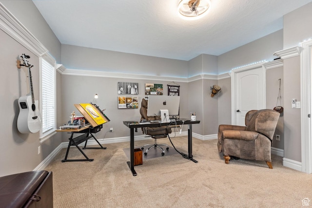 2204 N Bridge Water Rd, Cedar City, UT 84721 - carpeted office with baseboards and healthy amount of natural light