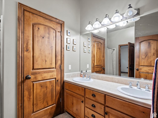 5577 E Elkhorn Dr, Eden, UT 84310 - bathroom with double vanity