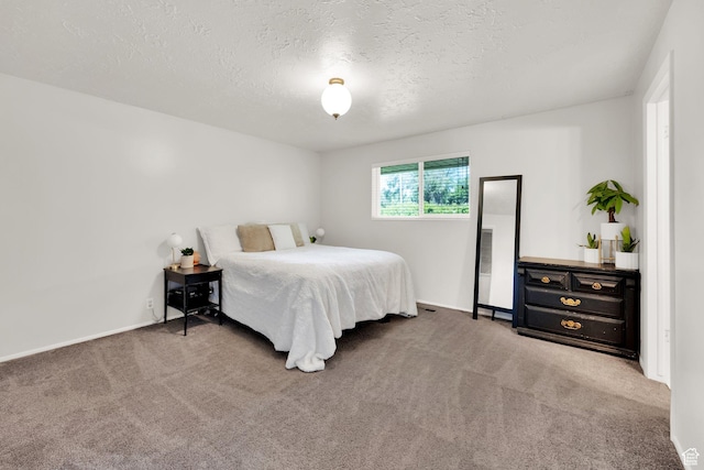 1607 Mountain Cir, Fruit Heights, UT 84037 - bedroom with carpet floors, a textured ceiling, and baseboards