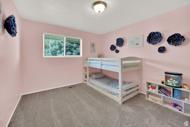 1607 Mountain Cir, Fruit Heights, UT 84037 - carpeted bedroom with baseboards and a textured ceiling