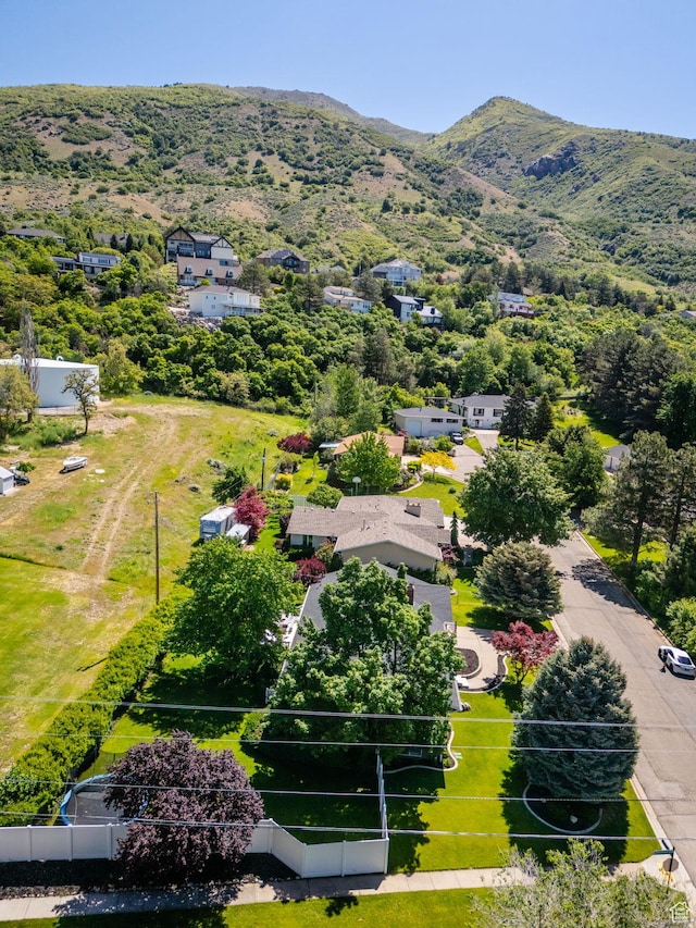 1607 Mountain Cir, Fruit Heights, UT 84037 - drone / aerial view of a mountainous background