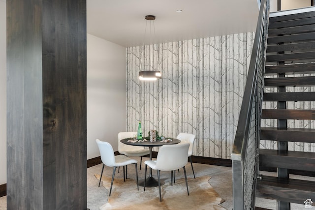 942 N Explorer Peak Dr Unit 420, Heber City, UT 84032 - carpeted dining area with stairs