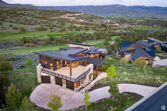 942 N Explorer Peak Dr Unit 420, Heber City, UT 84032 - view from above of property with mountains and a golf club