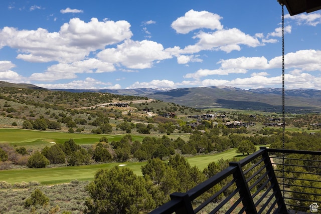 942 N Explorer Peak Dr Unit 420, Heber City, UT 84032 - mountain view featuring a local golf course