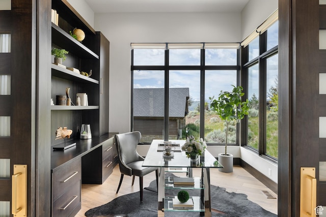 942 N Explorer Peak Dr Unit 420, Heber City, UT 84032 - office with light wood-style flooring
