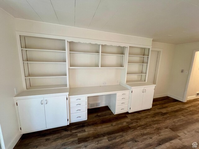 144 S 100 W, Tremonton, UT 84337 - unfurnished office with dark wood-style floors and baseboards