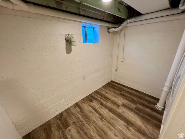144 S 100 W, Tremonton, UT 84337 - below grade area with dark wood-style floors