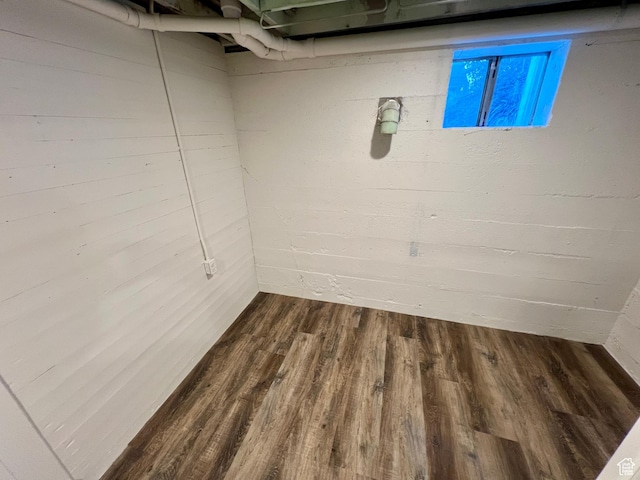 144 S 100 W, Tremonton, UT 84337 - below grade area with dark wood finished floors