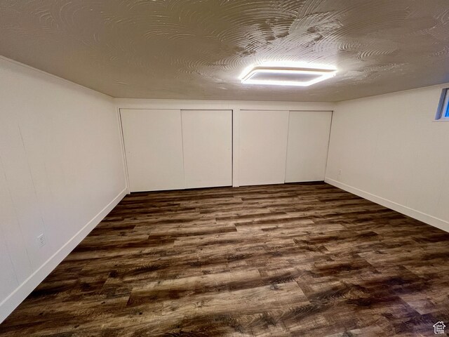 144 S 100 W, Tremonton, UT 84337 - basement with dark wood-type flooring and baseboards
