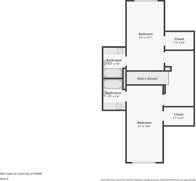 3041 Cedar Dr, Park City, UT 84098 - view of room layout