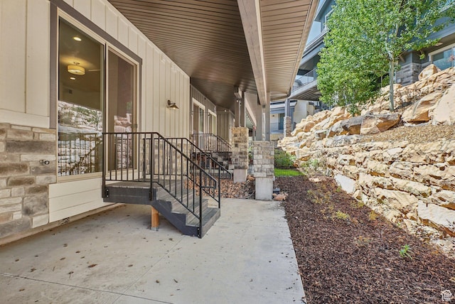 3041 Cedar Dr, Park City, UT 84098 - entrance to property with board and batten siding