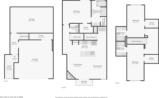 3041 Cedar Dr, Park City, UT 84098 - view of room layout