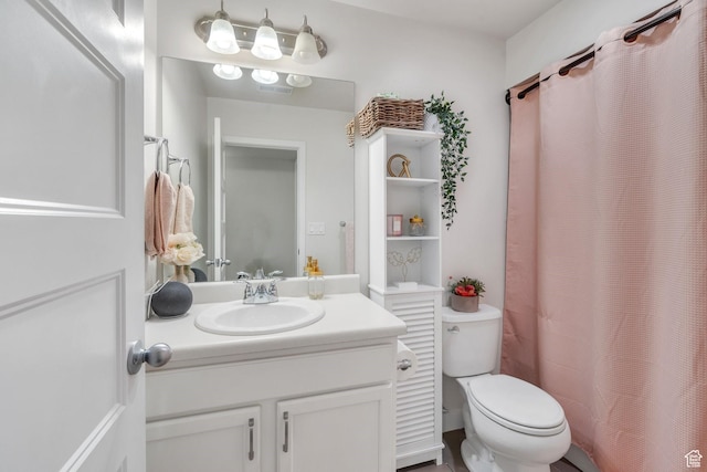 10394 S Crow Wing Dr, South Jordan, UT 84009 - full bath with vanity, toilet, and a shower with curtain