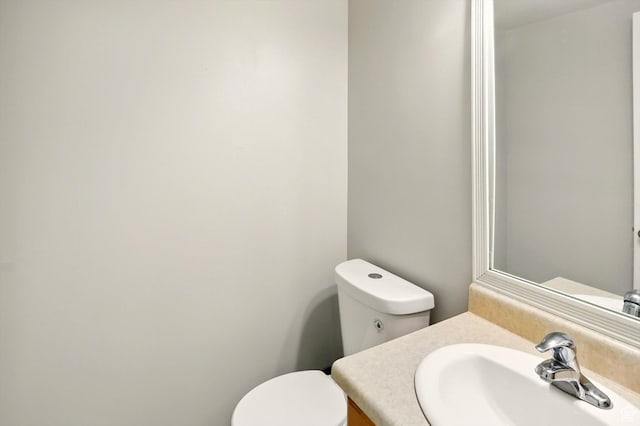 679 S Trail Cir W, Logan, UT 84341 - bathroom with toilet and vanity