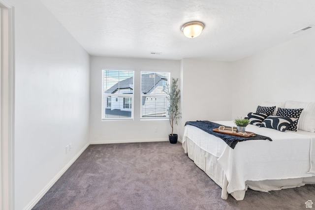 97 E Polaris Dr S Unit 394, Saratoga Springs, UT 84045 - carpeted bedroom with baseboards and a textured ceiling