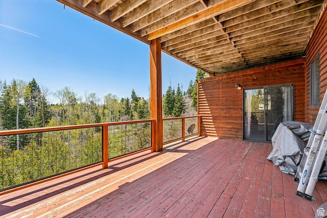 2620 Crow Loop, Coalville, UT 84017 - view of wooden deck
