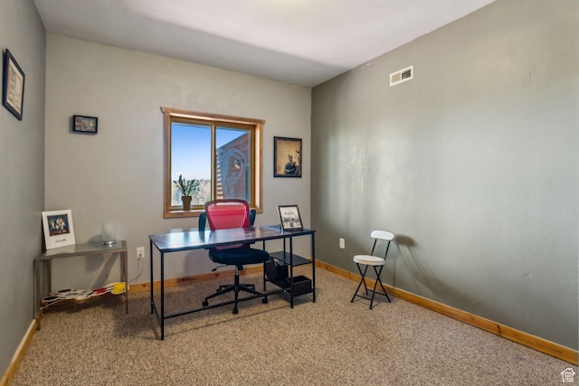 2620 Crow Loop, Coalville, UT 84017 - office area with carpet and baseboards