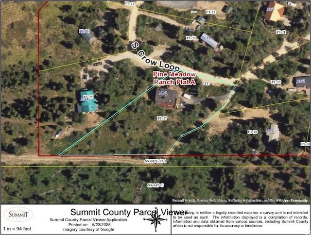 2620 Crow Loop, Coalville, UT 84017 - aerial map of property and surrounding area