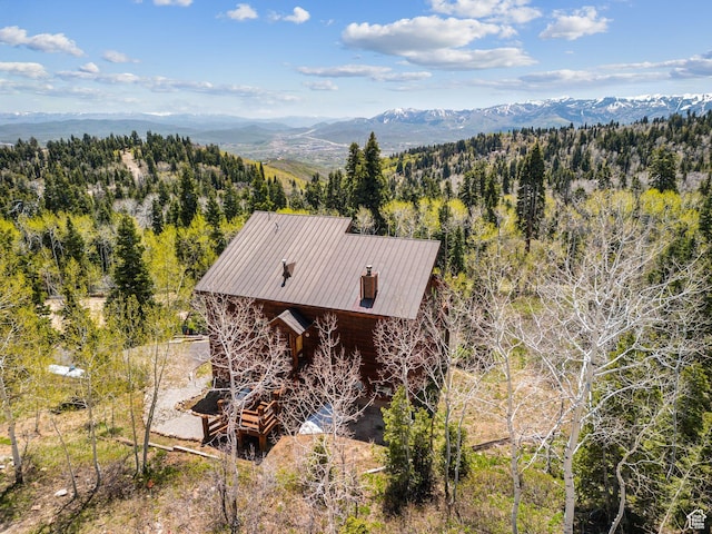 2620 Crow Loop, Coalville, UT 84017 - view of subject property with mountains and a forest