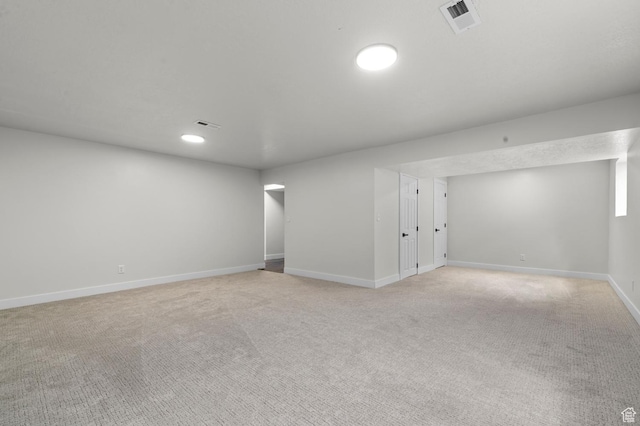 4112 W 5085 S, Kearns, UT 84118 - finished basement with light colored carpet and baseboards