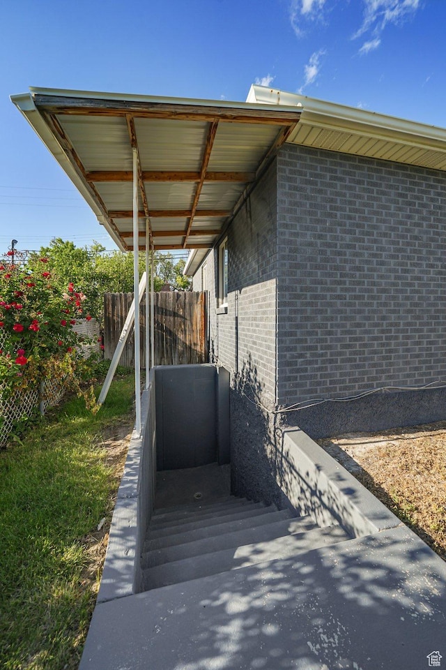 705 N American Beauty Dr, Salt Lake City, UT 84116 - exterior space featuring brick siding