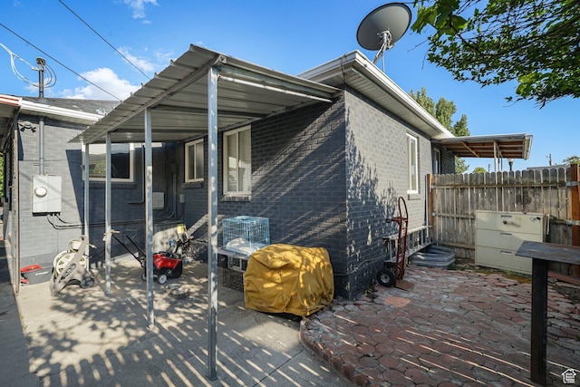 705 N American Beauty Dr, Salt Lake City, UT 84116 - back of property with brick siding