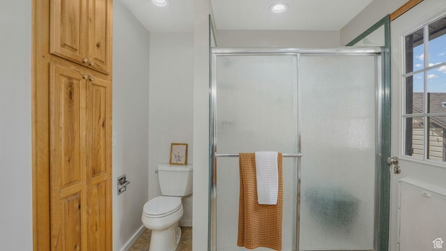 8646 S Spartan Dr, Sandy, UT 84094 - full bathroom with toilet and a stall shower