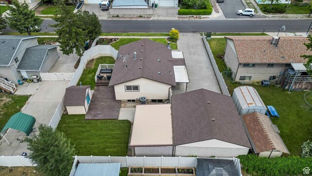 8646 S Spartan Dr, Sandy, UT 84094 - aerial perspective of suburban area