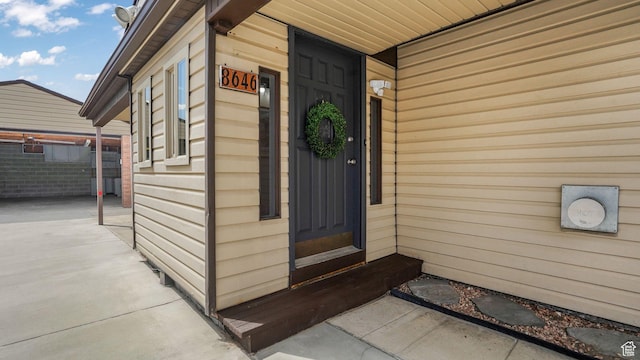 8646 S Spartan Dr, Sandy, UT 84094 - view of entrance to property