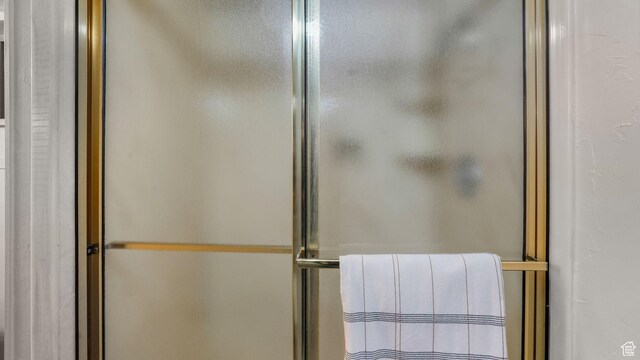 8646 S Spartan Dr, Sandy, UT 84094 - full bathroom featuring a shower with door