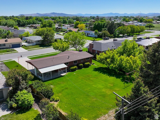 235 E 800 N Unit 2, Tremonton, UT 84337 - aerial perspective of suburban area featuring mountains