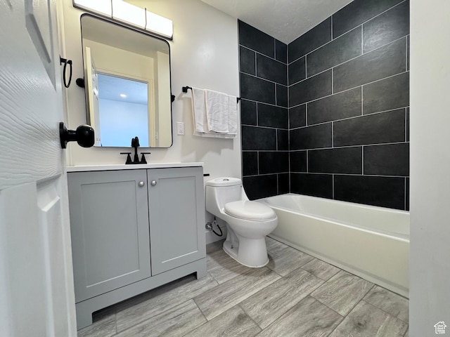 5135 W 4170 S, West Valley City, UT 84120 - bathroom with toilet, vanity, and  shower combination