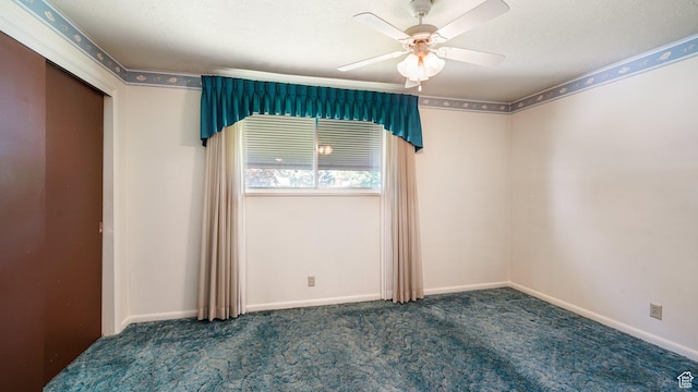 374 N 500 E, Spanish Fork, UT 84660 - carpeted empty room with ceiling fan and baseboards