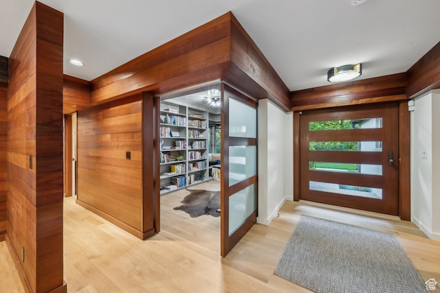 2067 E Pheasant Cir, Holladay, UT 84121 - entrance foyer with light wood-style floors and baseboards