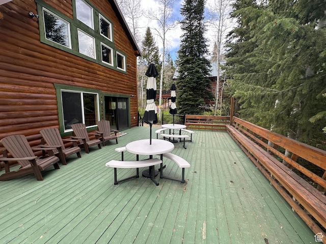 9281 N Uinta Dr Unit 348, Oakley, UT 84055 - view of wooden terrace