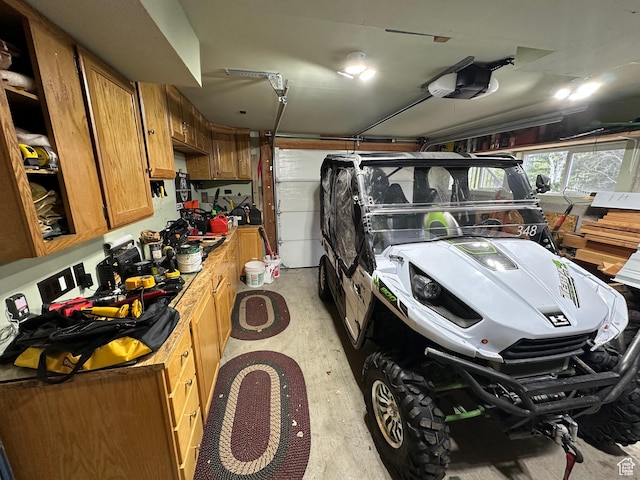 9281 N Uinta Dr Unit 348, Oakley, UT 84055 - garage with a garage door opener