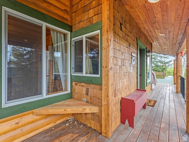 9281 N Uinta Dr, Oakley, UT 84055 - view of porch