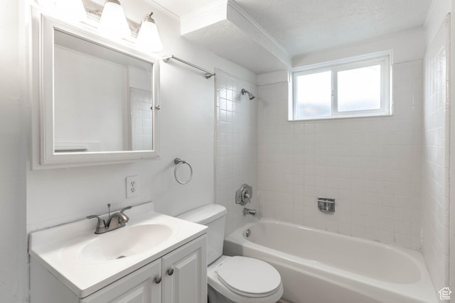 285 N 300 W, Orem, UT 84057 - bathroom with vanity, toilet, and shower / tub combination